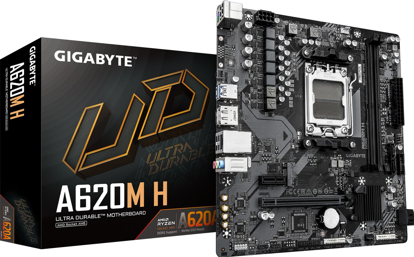 Gigabyte A620M H (Rev. 2.2)